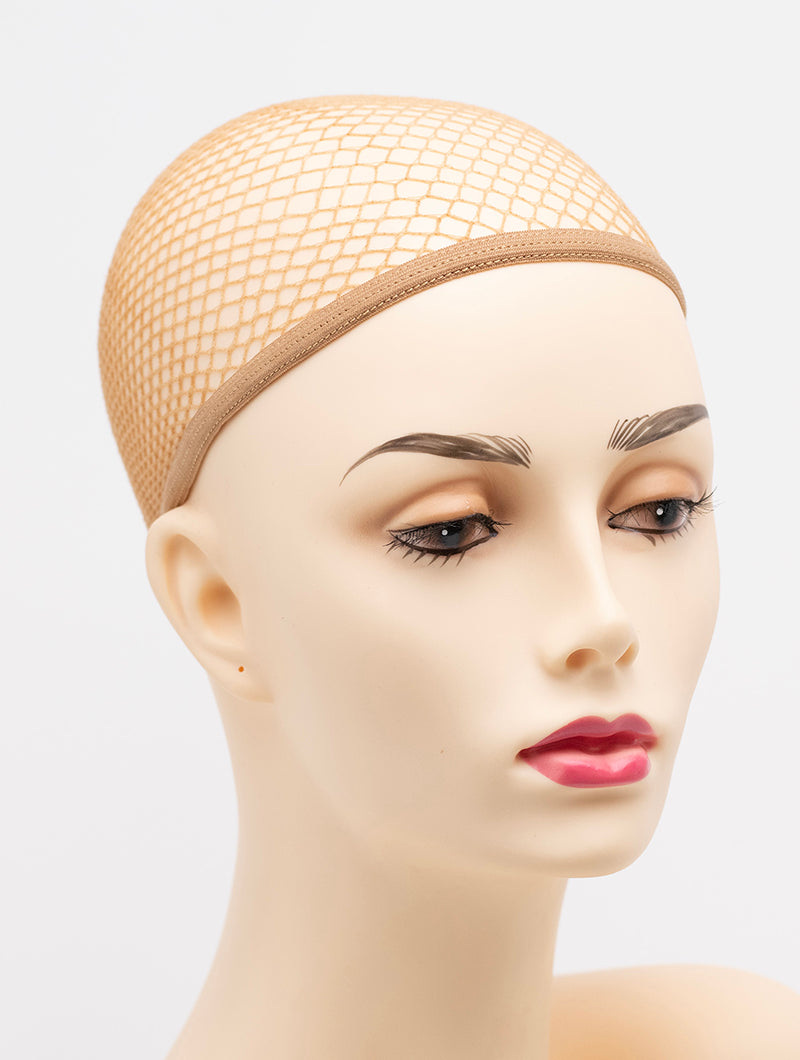 wig cap on wig head mannequin