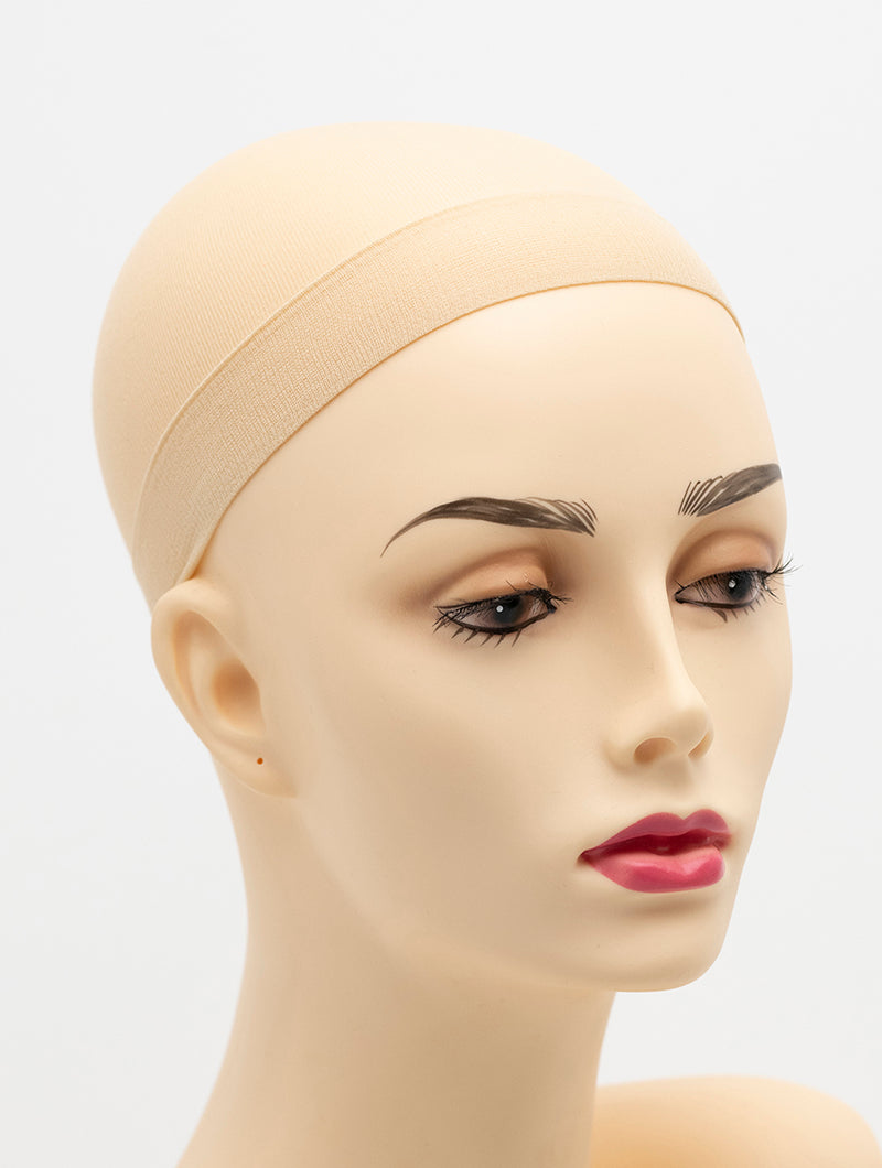 wig cap on wig head mannequin
