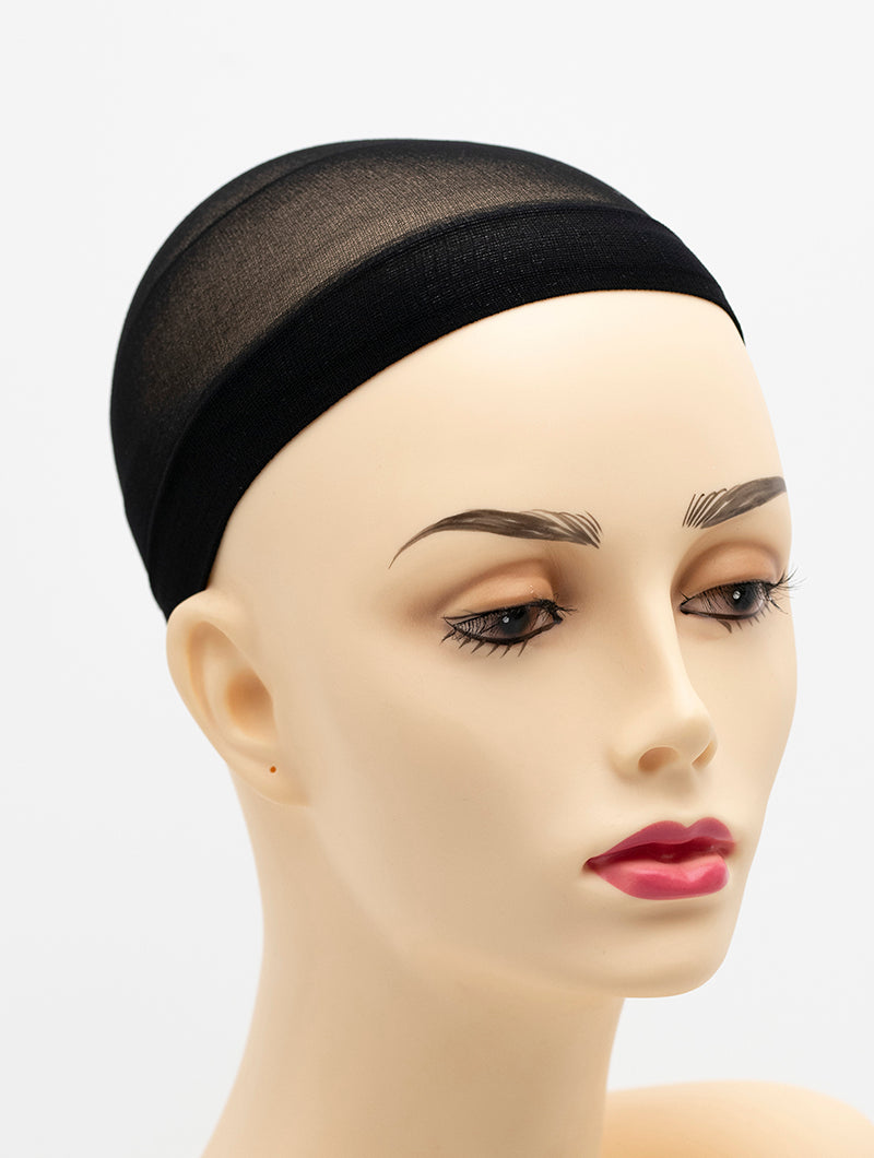 nylon wig cap on envy wig mannequin