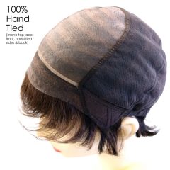 100% Hand-Tied cap