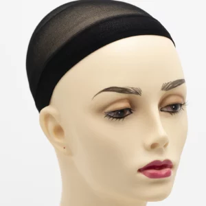nylon wig cap on envy wig mannequin